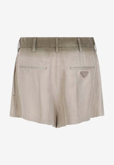 Logo Silk Shorts