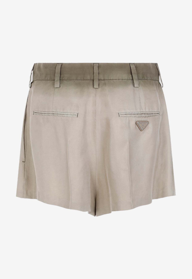 Logo Silk Shorts