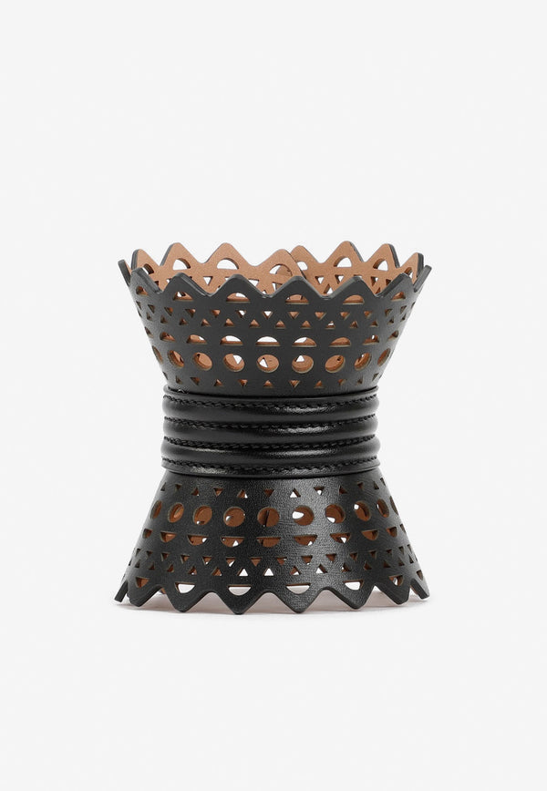 Leather Corset Bracelet