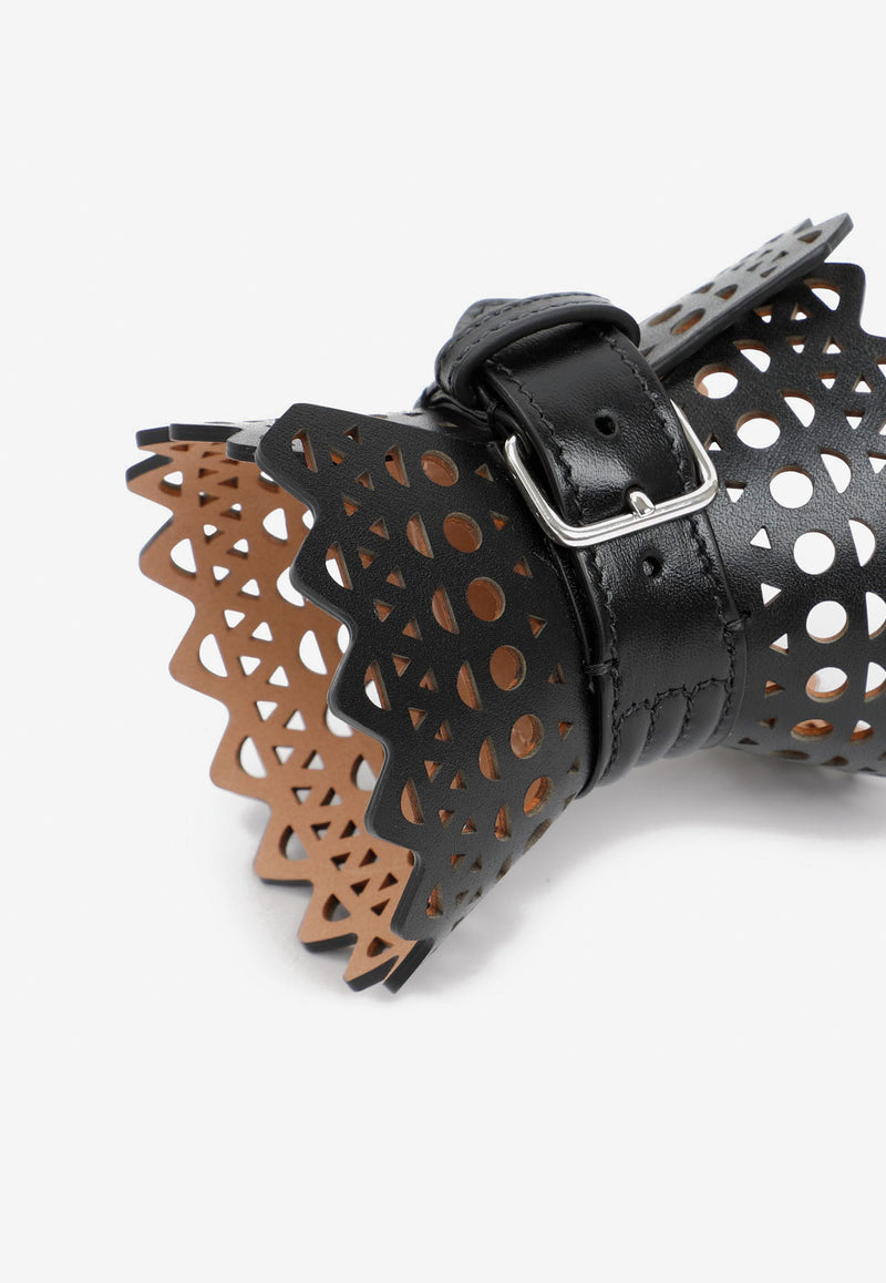 Leather Corset Bracelet