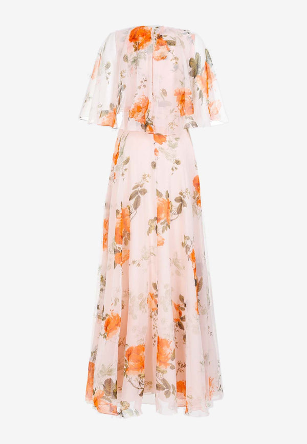 Floral Print Maxi Dress