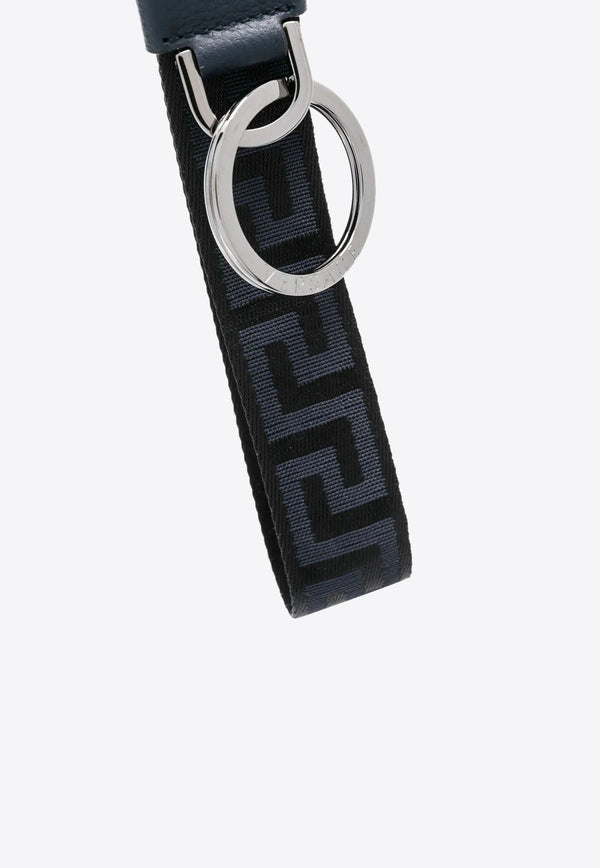 Versace Greca Keychain Blue 1000767 1A02649 2UC5E