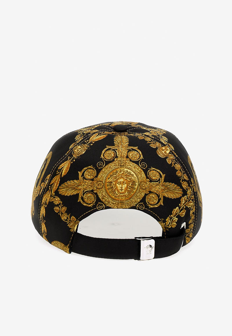 Versace Baroque Print Baseball Cap 1001590 1A06953 5B000 Multicolor