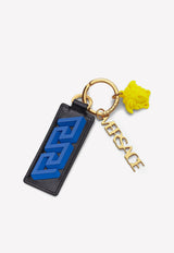 Versace Logo Charm Key Chain 1003145 1A02247 2V48V Multicolor