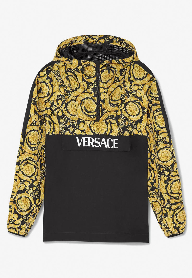 Versace Barocco Print Track Jacket Yellow 1004691 1A02576 5B010