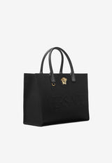 Versace La Medusa Canvas Tote Bag 1004741 1A03095 1B00V Black