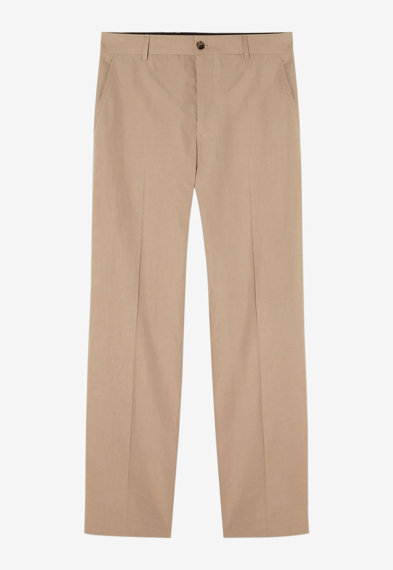 Versace Straight-Leg Chino Pants Beige 1006015 1A01816 1K880