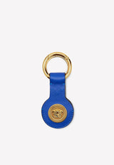 Versace Medusa Leather Keychain 1006198 1A03190 1UC3V Blue