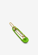 Versace Kids Girls Safety Pin Hair Clip Green 1006259 1A00635 4J680