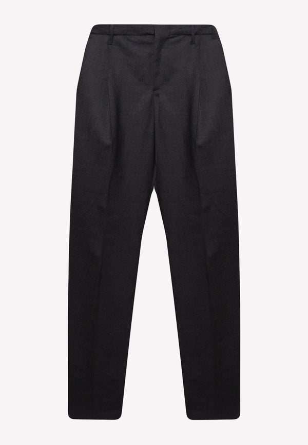 Wool Pleated Pants 1006714 1A04649 1E210 Black