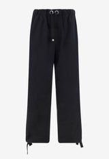 Versace Drawstring-Waist Pants 1008330 1A05964 1B000 Black