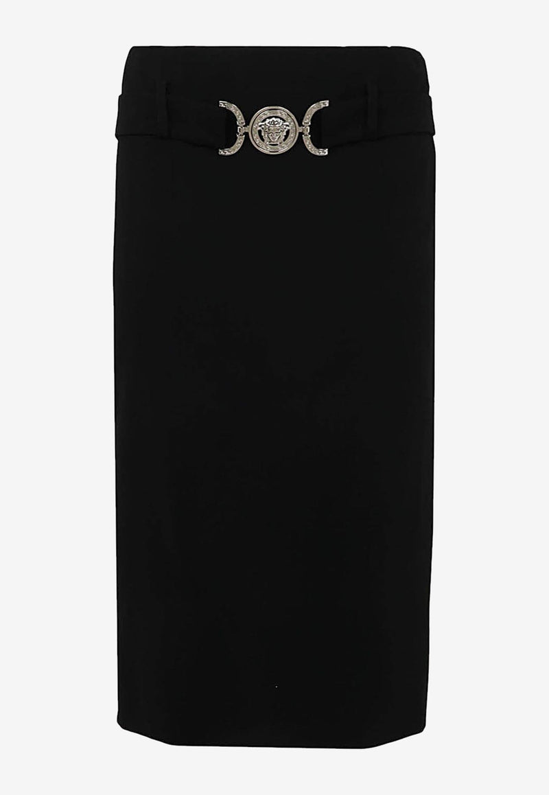 Versace Medusa
95 Knee-Length Skirt 1009853 1A02395 1B000 Black