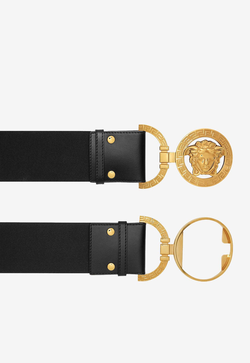 Versace Medusa
95 Wide Belt 1010073 1A07131 1B00V Black