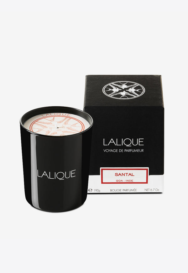 Lalique Santal, Goa - India Scented Candle Black 10306700