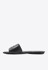 AC Leather Slides