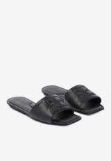 AC Leather Slides