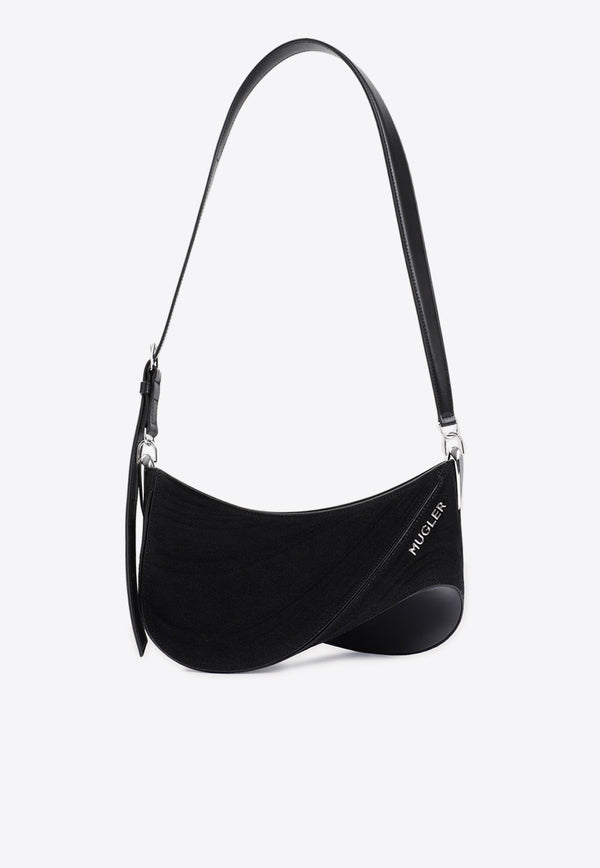 Spiral Curve Shoulder Bag