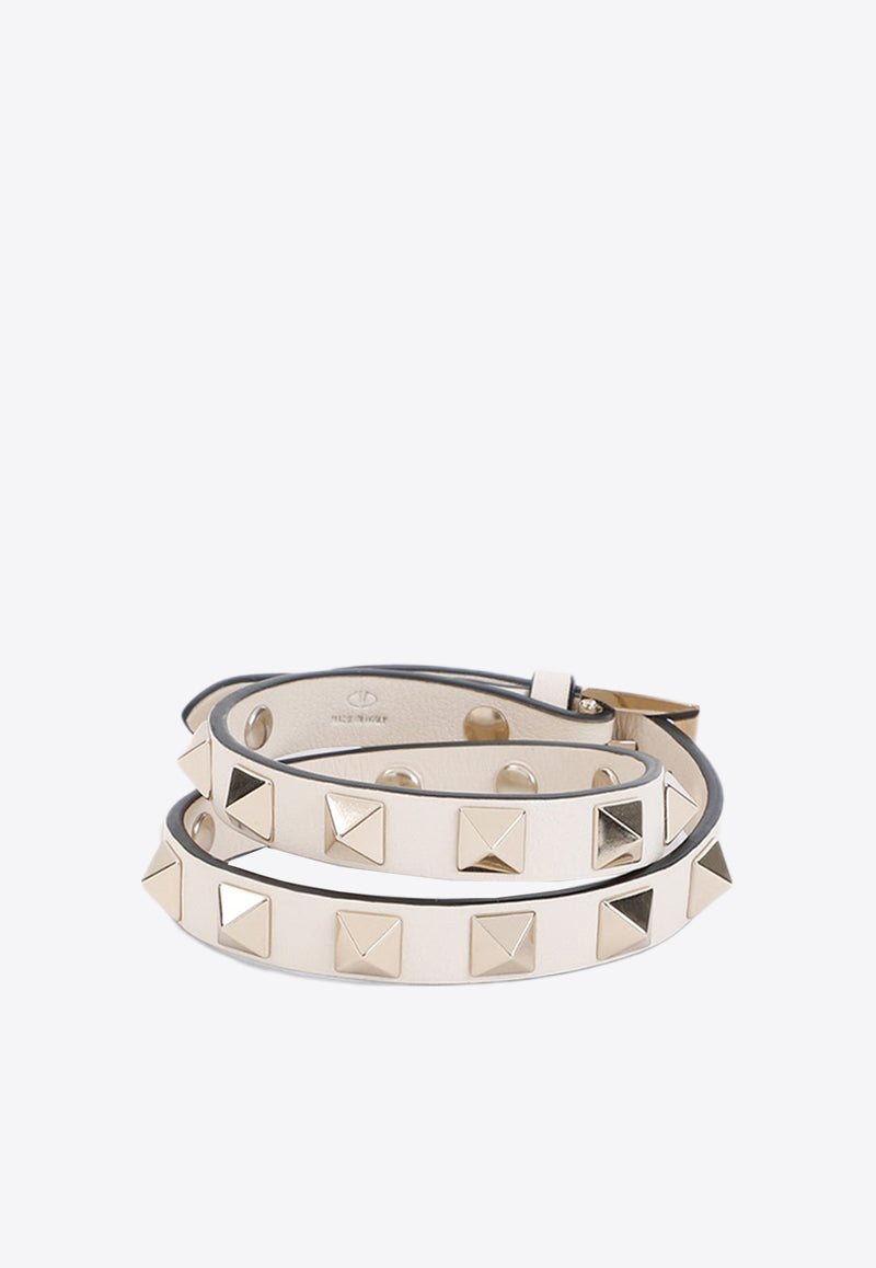 Rockstud Leather Bracelet