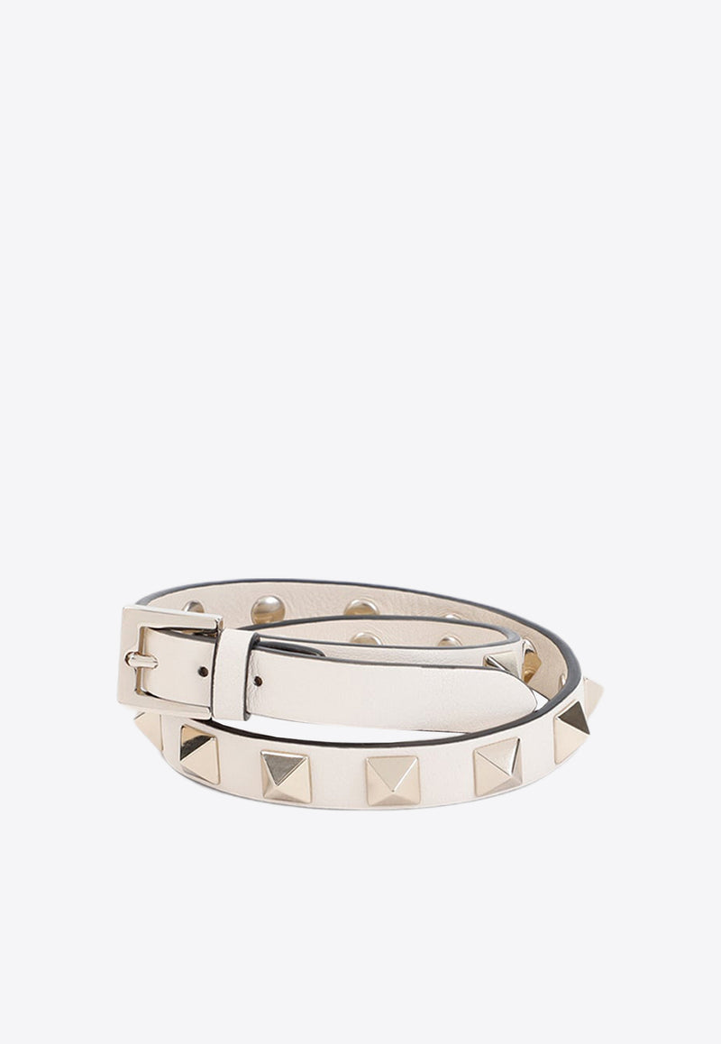 Rockstud Leather Bracelet