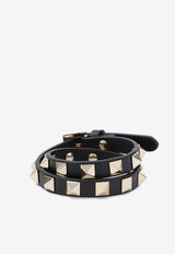 Rockstud Leather Bracelet