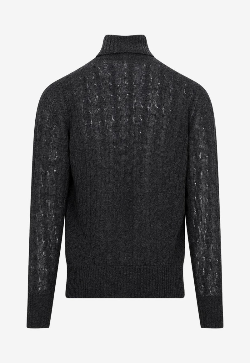 Cashmere Turtleneck Sweater