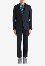 Etro Linen Roma Jacket Navy 11807-1127 0201