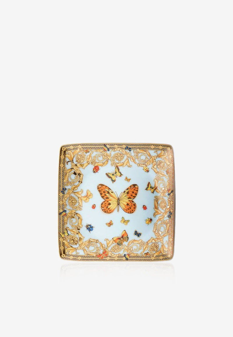 Versace Home Collection Le Jardin de Versace Square Dish by Rosenthal - 12 cm Multicolor 11940-409609-15253