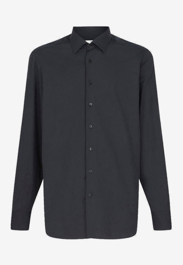 Etro Basic Long-Sleeved Shirt Black 12908-8783 0001