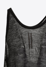 Perforated Tank Top