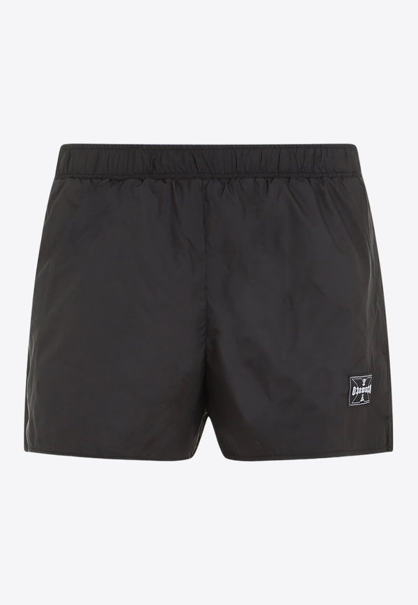 Logo-Patch Swim Trunks