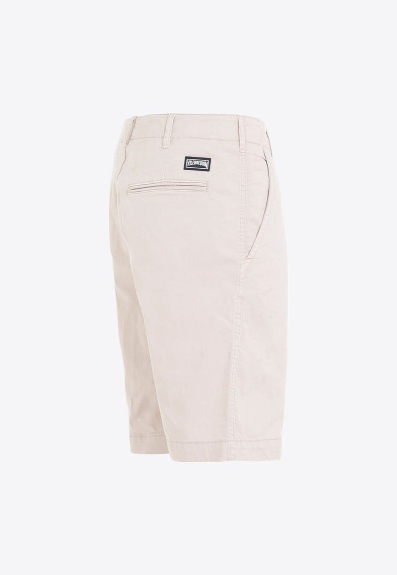 Logo-Patch Bermuda Shorts