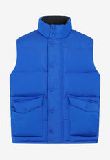 Logo-Print Puffer Vest