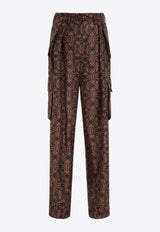 Polkar Printed Cargo Pants