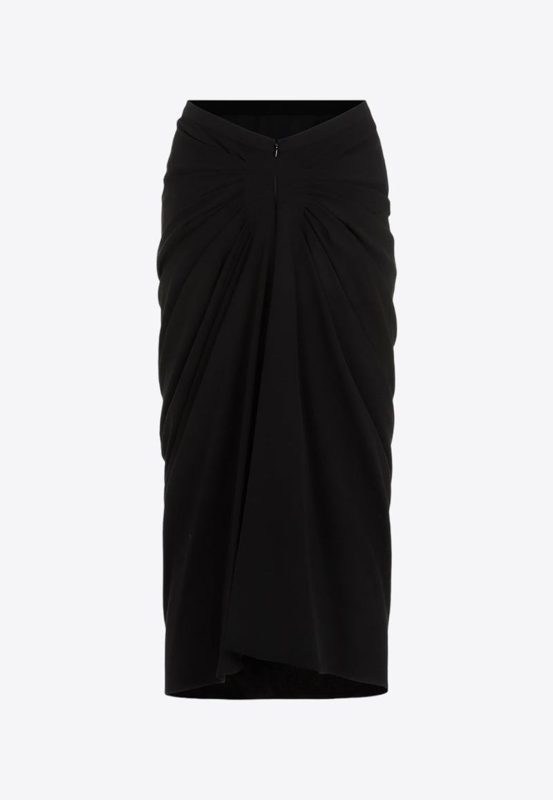 Sonata Ruched Midi Skirt