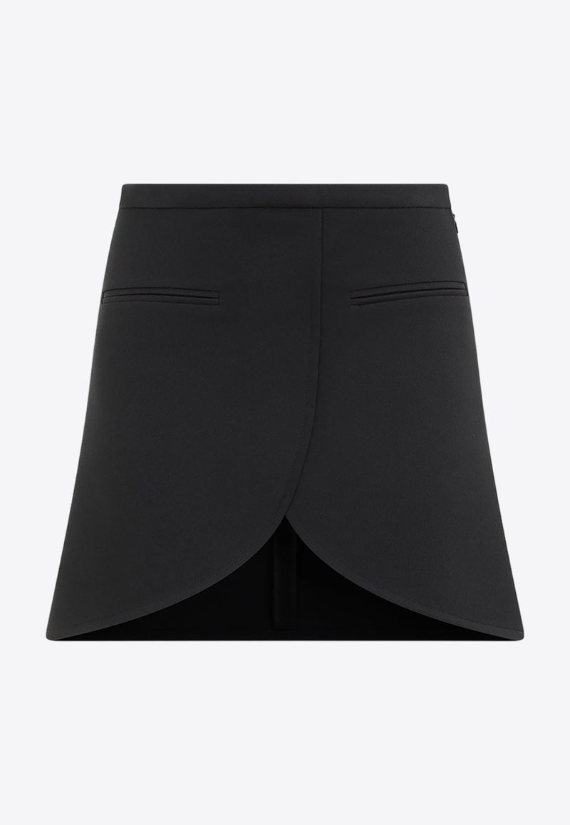 Ellipse Twill Mini Skirt