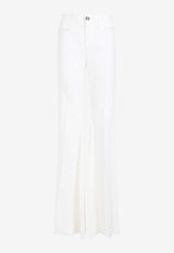 Flared-Hem Pants