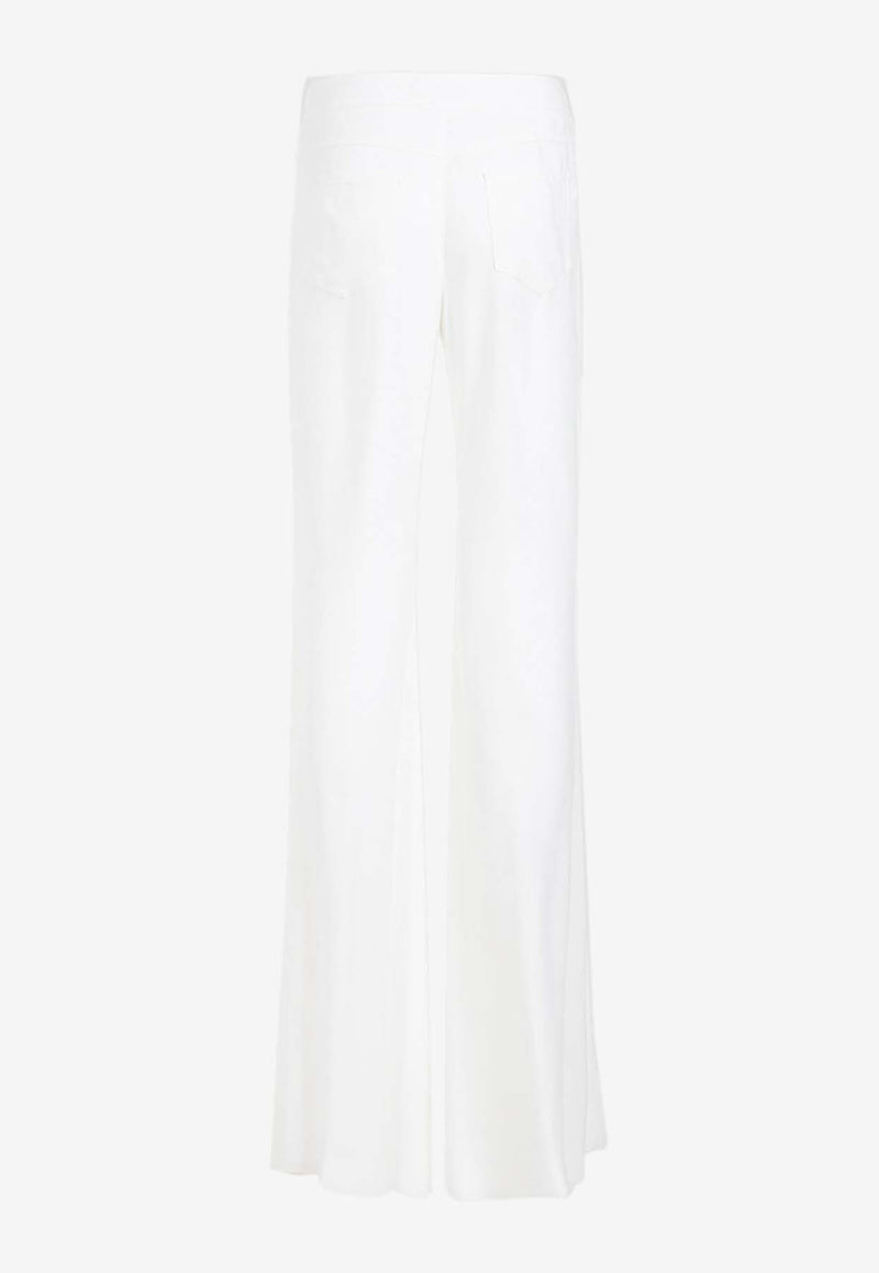 Flared-Hem Pants