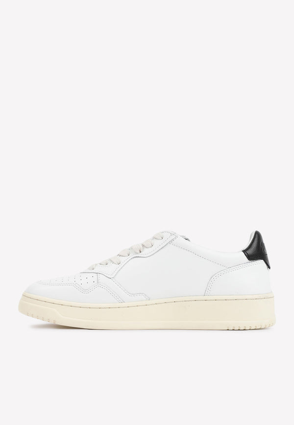 Medalist Low-Top Leather Sneakers