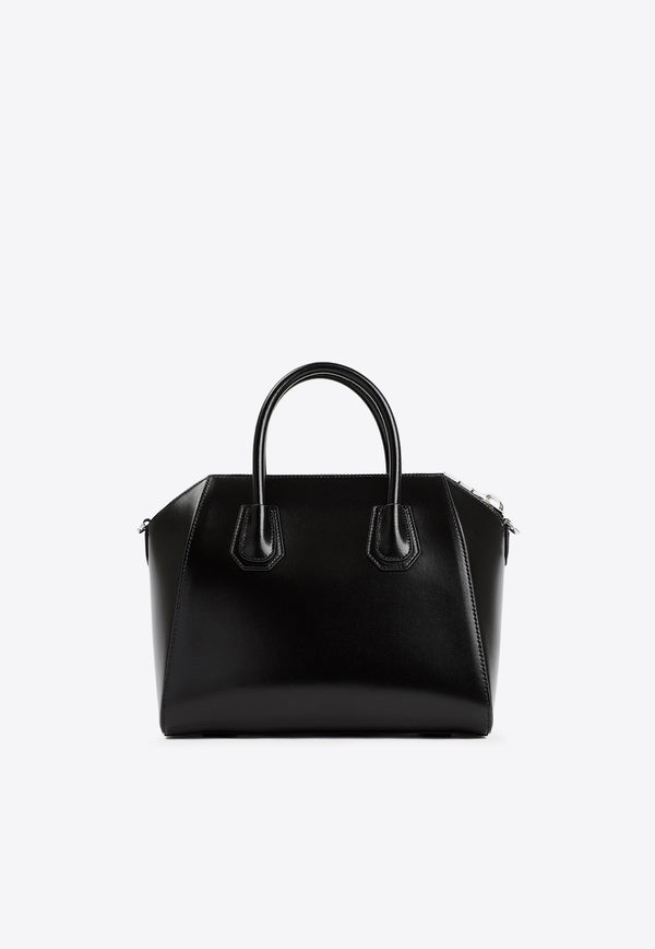 Small Antigona Top Handle Bag in Calf Leather