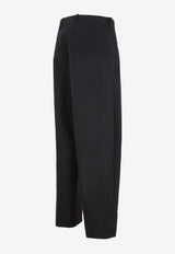 Straight-Leg Cropped Pants