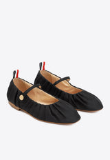 Pleated Ballet Flats