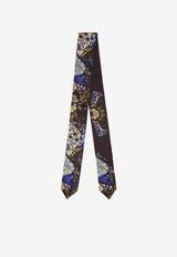 Etro Floral Print Silk Scarf Multicolor 19017-4509 0001