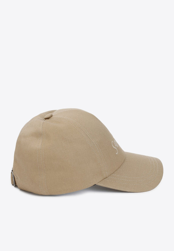 Logo-Embroidered Baseball Cap