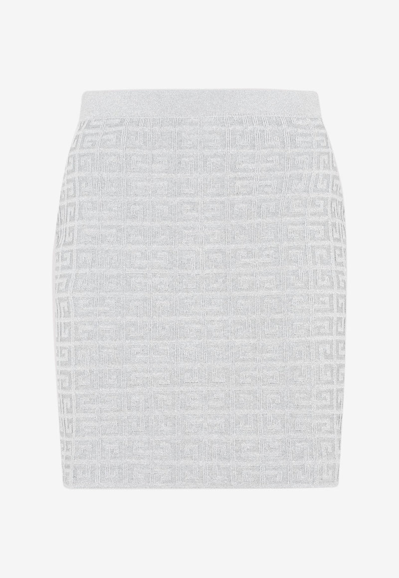 Logo Monogram Mini Skirt