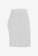 Logo Monogram Mini Skirt