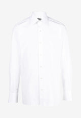 Tom Ford Long-Sleeved Formal Shirt White HSBC01-CGS11 AW001