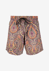 Etro Paisley Print Swim Shorts Multicolor 1B350-5601 0003