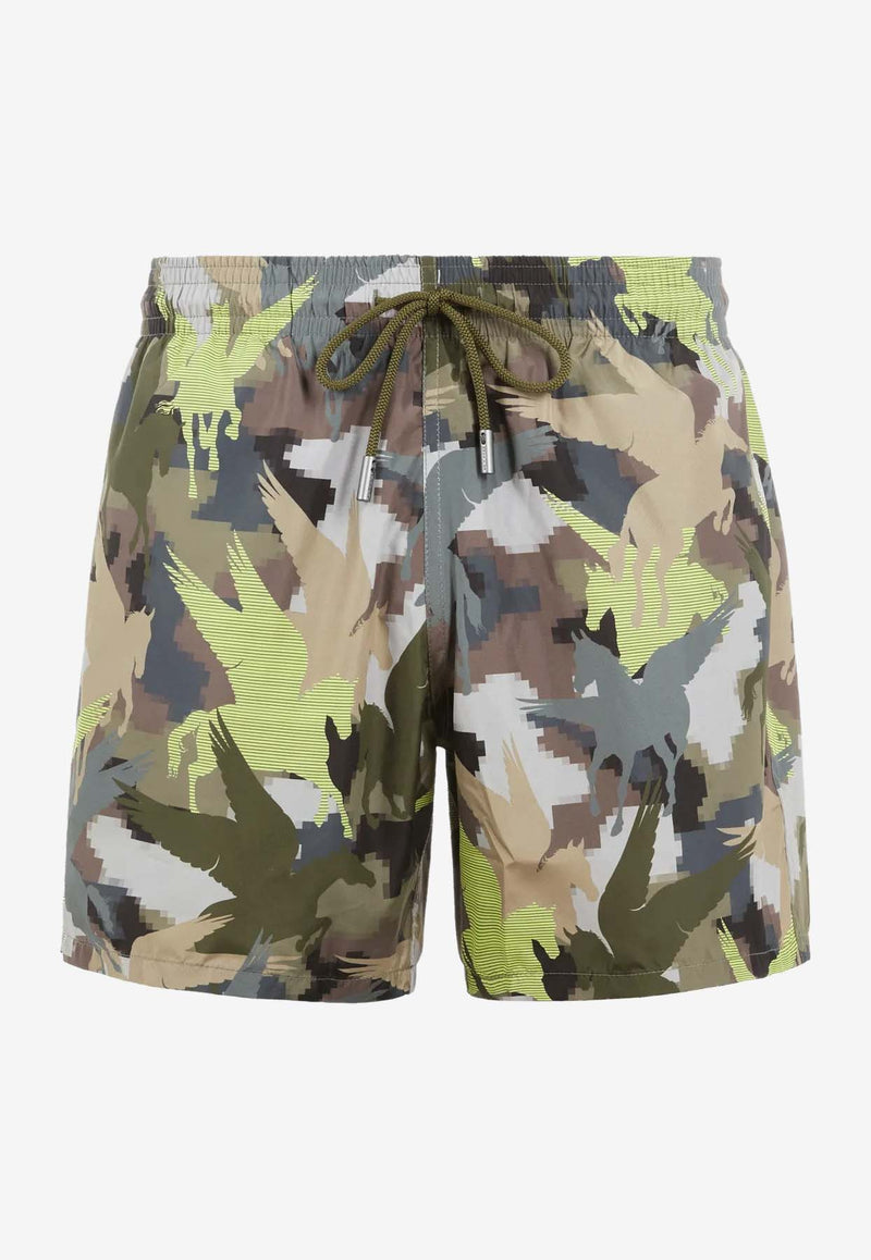 Etro Printed Pattern Swim Shorts Multicolor 1B351-0359 0500