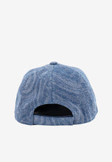 Etro Logo-Embroidered Baseball Cap Blue 1T930-1961 0200