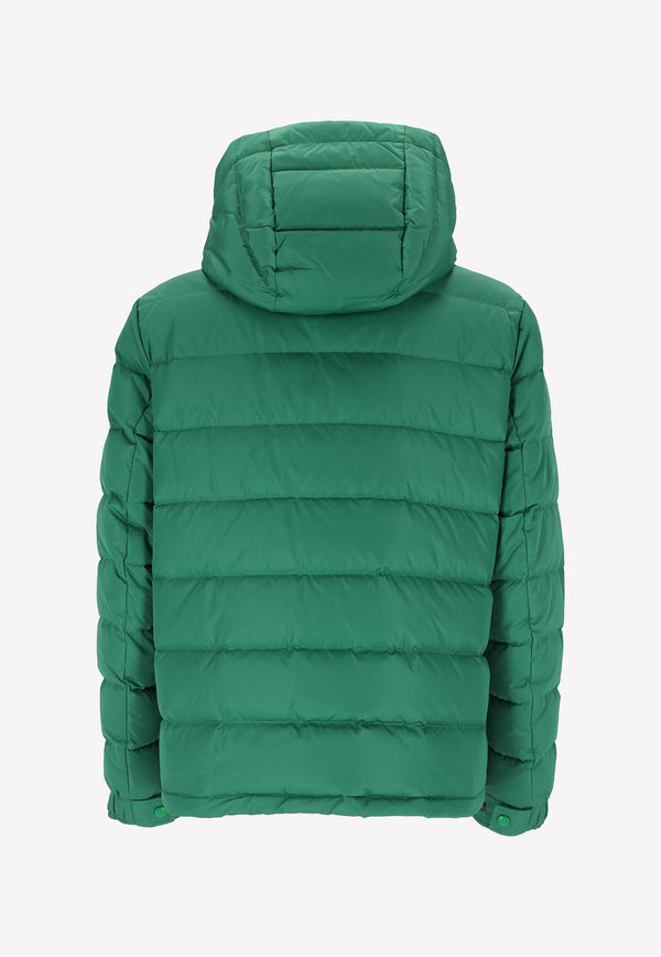 Valentino Logo Down Padding Jacket Green 1V3CNA318QA 635